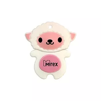 Флешка 16Gb USB 2.0 Mirex SHEEP, белый (13600-KIDSHP16)