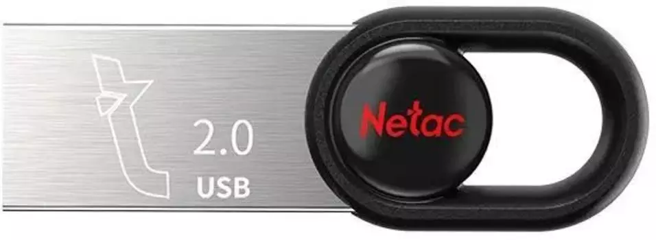 Флешка 16Gb USB 2.0 Netac UM2, черный (NT03UM2N-016G-20BK)