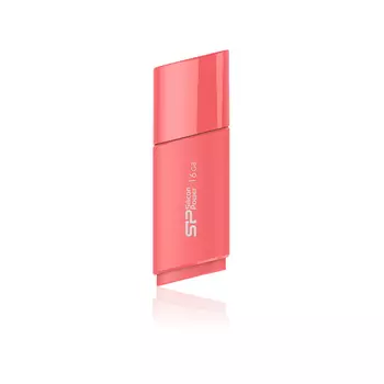 Флешка 16Gb USB 2.0 Silicon Power Ultima U06, розовый (SP016GBUF2U06V1P)