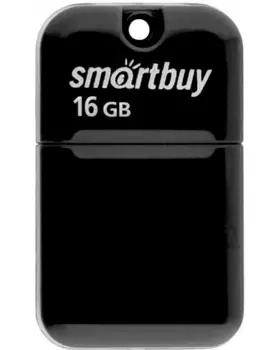 Флешка 16Gb USB 2.0 SmartBuy ART, черный