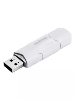 Флешка 16Gb USB 2.0 SmartBuy Clue, белый (SB16GBCLU-W)
