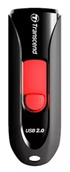 Флешка 16Gb USB 2.0 Transcend JetFlash 590K, черный (TS16GJF590K)