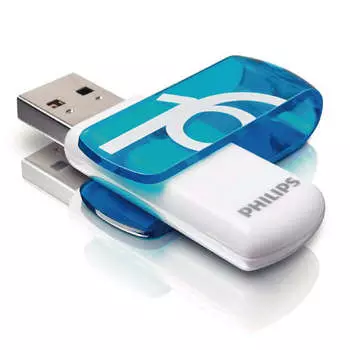 Флешка 16Gb USB 3.0 PHILIPS Vivid Edition 3.0, белый (FM16FD00B/97)