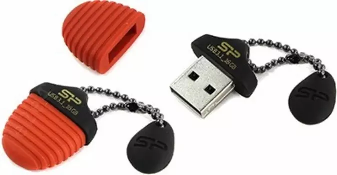 Флешка 16Gb USB 3.0 Silicon Power Jewel J30, красный (SP016GBUF3J30V1R)