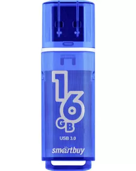 Флешка 16Gb USB 3.0 SmartBuy Glossy, темно-синий
