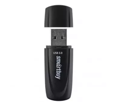Флешка 16Gb USB 3.0 SmartBuy Scout, черный (224724)