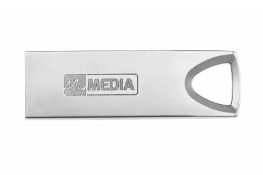 Флешка 16Gb USB 3.2 Gen 1 Verbatim MyMedia MyAlu USB 3.2 GEN 1, серебристый (069275)