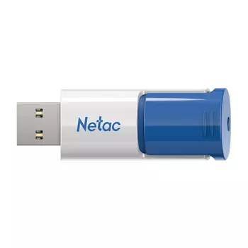 Флешка 256Gb USB 3.0 Netac U182, синий/белый (NT03U182N-256G-30BL)