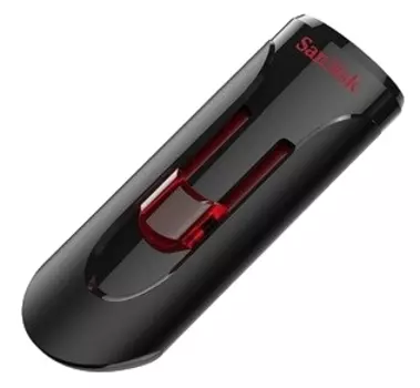 Флешка 256Gb USB 3.0 Sandisk Cruzer Cruzer Glide, черный (SDCZ600-256G-G35)