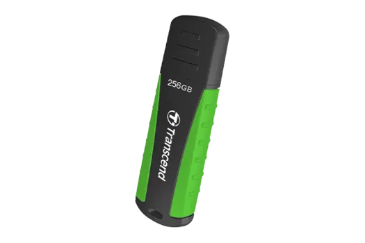 Флешка 256Gb USB 3.1 Transcend JetFlash 810, черный/зеленый (TS256GJF810)
