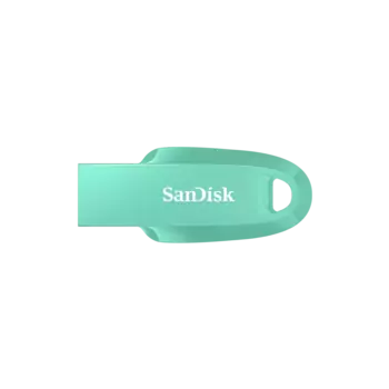 Флешка 256Gb USB 3.2 Gen 1 Sandisk Ultra Curve CZ550, зеленый (SDCZ550-256G-G46G)