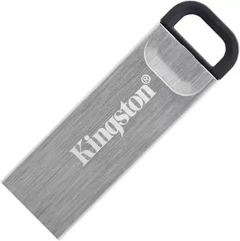 Флешка 256Gb USB 3.2 Kingston DataTraveler Kyson, серебристый (DTKN/256GB)