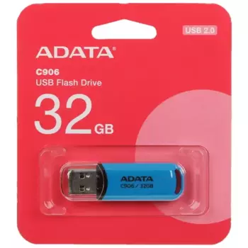 Флешка 32Gb USB 2.0 ADATA Classic C906, синий (AC906-32G-RWB)
