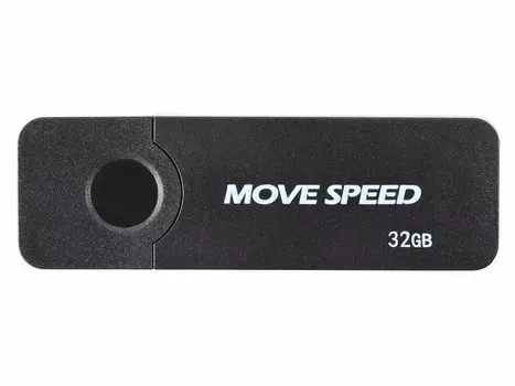 Флешка 32Gb USB 2.0 Move Speed KHWS1, черный (U2PKHWS1-32GB)