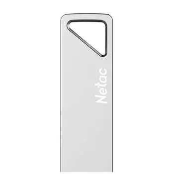 Флешка 32Gb USB 2.0 Netac U326, серебристый (NT03U326N-032G-20PN)