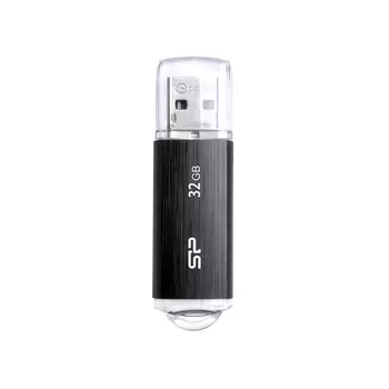 Флешка 32Gb USB 2.0 Silicon Power Ultima Ultima U02, черный (SP032GBUF2U02V1K)