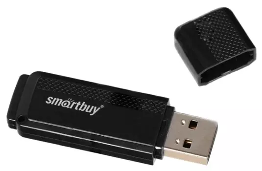Флешка 32Gb USB 2.0 SmartBuy Dock Dock, синий (SB32GBDK-B)