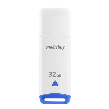 Флешка 32Gb USB 2.0 SmartBuy Easy, белый (SB032GBEW)