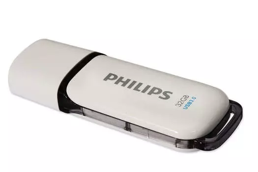 Флешка 32Gb USB 3.0 PHILIPS Snow Edition 3.0, белый (FM32FD75B/97)