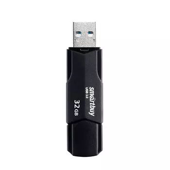Флешка 32Gb USB 3.1 SmartBuy Clue, черный (226153)