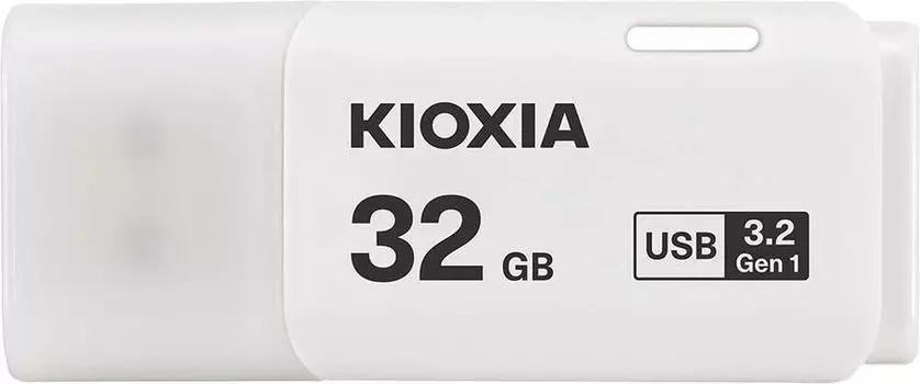 Флешка 32Gb USB 3.2 Gen 1 KIOXIA TransMemory U301, белый (LU366S032GG4)