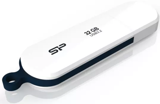 Флешка 32Gb USB 3.2 Silicon Power Blaze B32, белый (SP032GBUF3B32V1W)