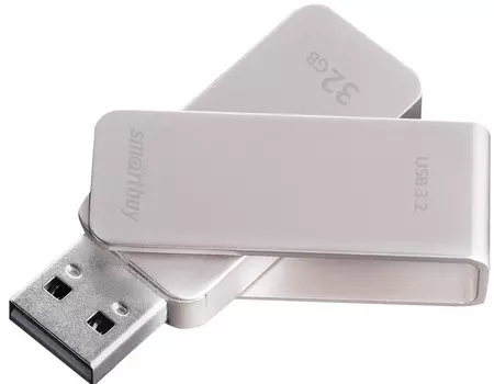 Флешка 32Gb USB 3.2 SmartBuy M1, серый (SB032GM1G)