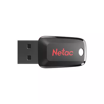 Флешка 4Gb USB 2.0 Netac U197, черный/красный (NT03U197N-004G-20BK)