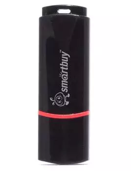 Флешка 4Gb USB 2.0 SmartBuy Crown Crown, черный (SB4GBCRW-K)
