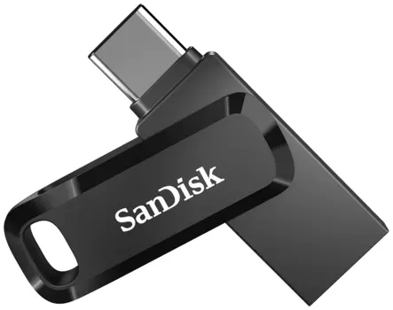 Флешка 512Gb USB 3.1/USB Type-C Sandisk Ultra Dual Drive Go SDDDC3-512G-G46, черный (SDDDC3-512G-G46)