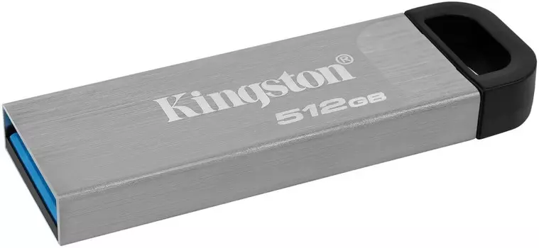 Флешка 512Gb USB 3.2 Gen 1 Kingston DataTraveler Kyson, серый (DTKN/512GB)
