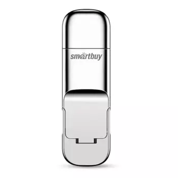 Флешка 512Gb USB 3.2 Gen 1 (USB-A + USB Type-C) SmartBuy M5 SB512GBM5, серебристый (SB512GBM5)