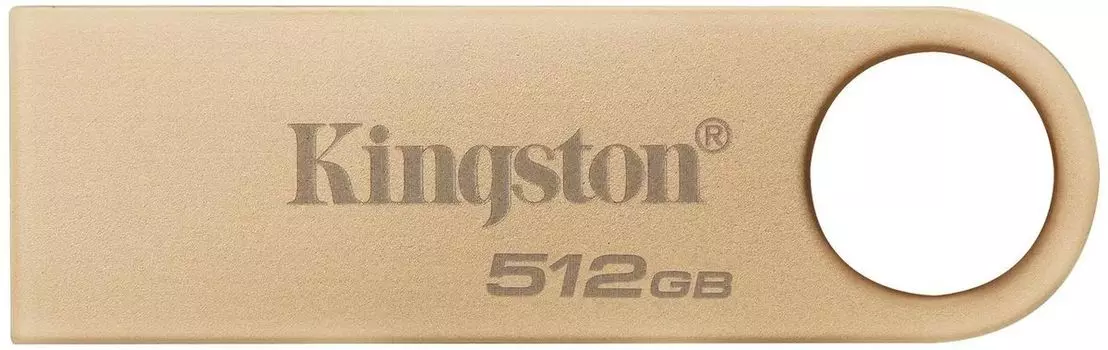 Флешка 512Gb USB 3.2 Kingston DataTraveler SE9 DTSE9G3/512GB, золотистый (DTSE9G3/512GB)