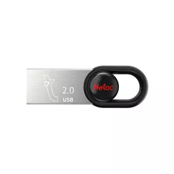Флешка 64Gb USB 2.0 Netac UM2, черный (NT03UM2N-064G-20BK)