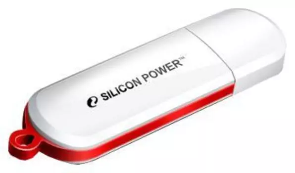 Флешка 64Gb USB 2.0 Silicon Power Luxmini Luxmini 320, белый (SP064GBUF2320V1W)