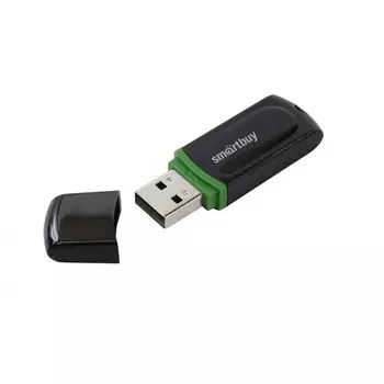 Флешка 64Gb USB 2.0 SmartBuy Paean, черный (SB64GBPN-K)