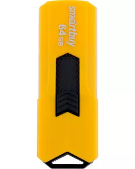 Флешка 64Gb USB 2.0 SmartBuy Stream, желтый