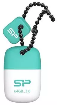 Флешка 64Gb USB 3.0 Silicon Power Jewel Jewel J07, бирюзовый (SP064GBUF3J07V1B)