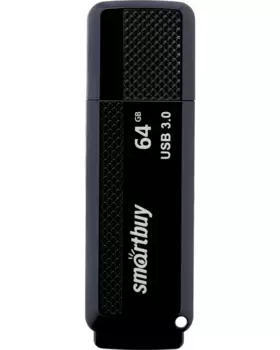 Флешка 64Gb USB 3.0 SmartBuy Dock, черный