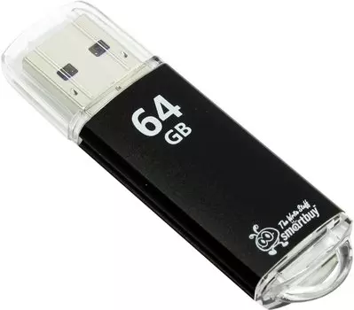 Флешка 64Gb USB 3.0 SmartBuy V-Cut V-Cut, черный (SB64GBVC-K3)