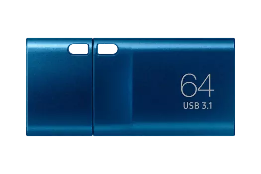 Флешка 64Gb USB 3.1 Type-C Samsung USB Type-C, синий (MUF-64DA/APC)