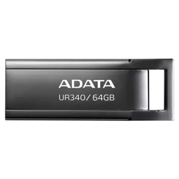 Флешка 64Gb USB 3.2 Gen 1 ADATA UR340, черный (AROY-UR340-64GBK)