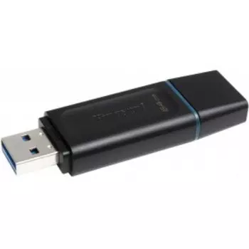 Флешка 64Gb USB 3.2 Kingston DataTraveler DTX/64GB, черный (DTX/64GB)
