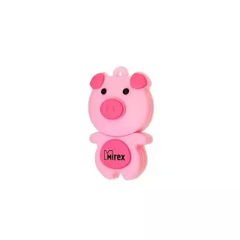 Флешка 8Gb USB 2.0 Mirex PIG PINK, розовый (13600-KIDPIP08)
