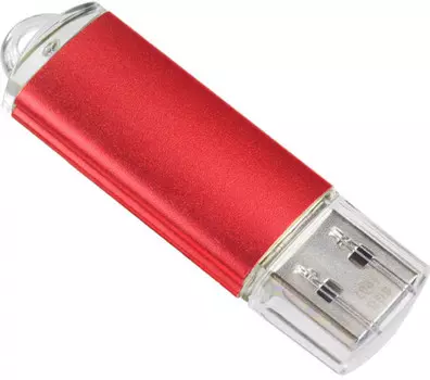 Флешка 8Gb USB 2.0 Perfeo E01 Red, красный (PF-E01R008ES)