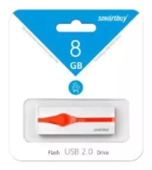Флешка 8Gb USB 2.0 SmartBuy Comet (SB8GBCMT-W) белый