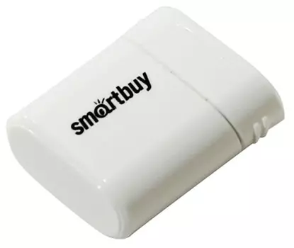 Флешка 8Gb USB 2.0 SmartBuy Lara, белый (SB8GBLara-W)