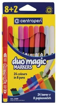 Фломастеры Centropen Duo Magic, 10 шт. (2599/10KK)