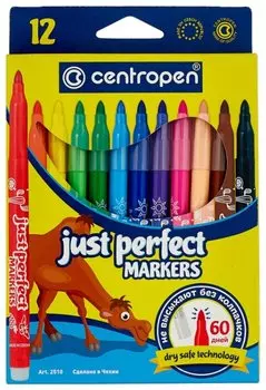Фломастеры Centropen Just Perfect, 12 шт. (2510/12KK)
