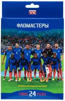 Фломастеры Хатбер футбол, 24 шт. (BFk_24060)